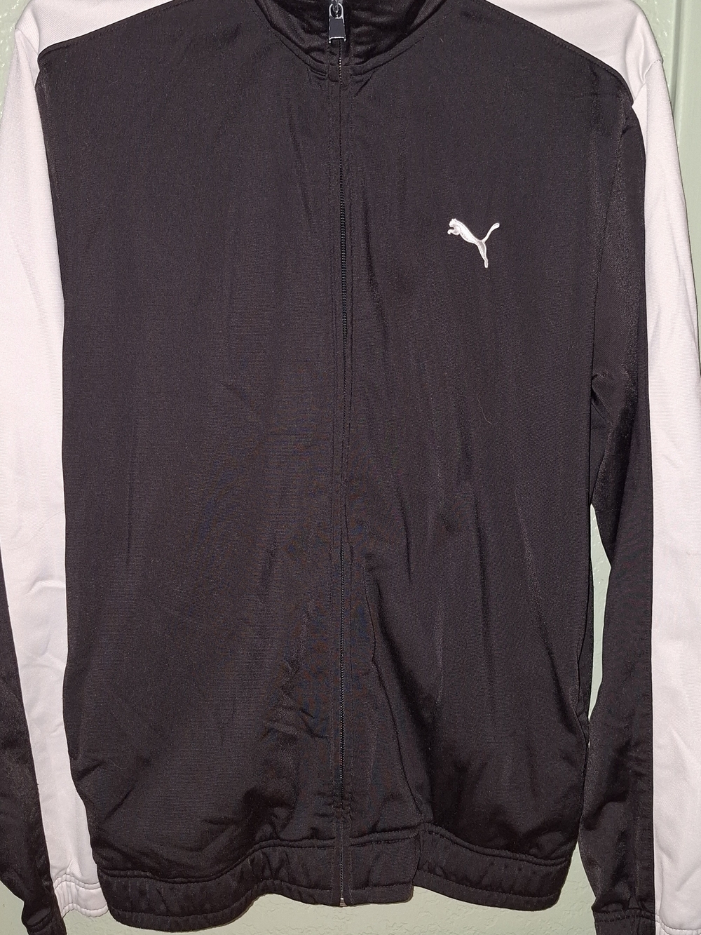 Puma Men’s Black & White Track Jacket